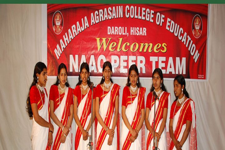 Maharaja Agrasen College Of Education Hisar Admission Fees Courses